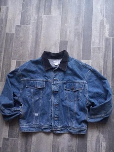 Vintage 90s Marithe Girbaud Francois Denim Trucker Jacket Size M Boxy USA Made READ - Bild 1 von 18