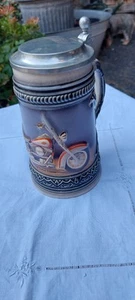 Harley Davidson Bierkrug Motiv Heritage Softail Classic - Bild 1 von 5