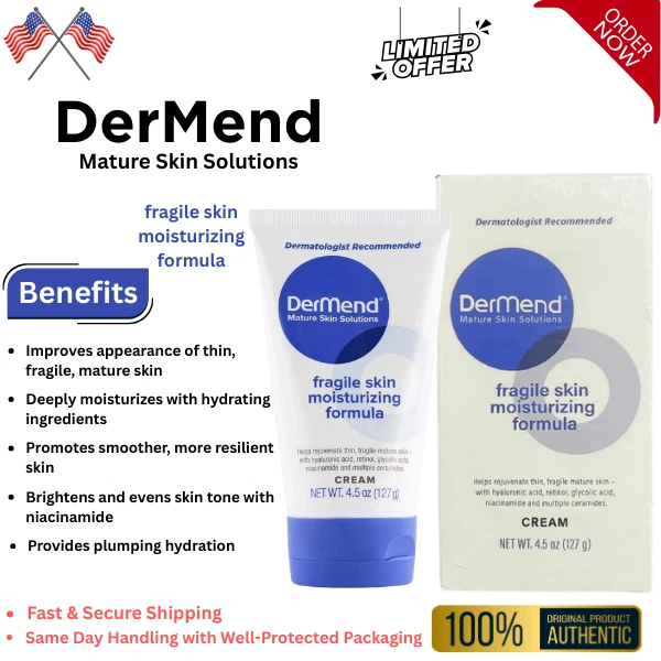 Dermend Fragile Skin Moisturizing Formula Cream, 4.5 Oz - Image 1 of 1
