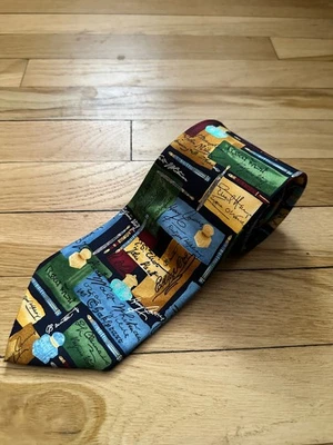 Мужские галстуки Alynn Music Pen Writer 100% шелк 56 - Изображение 1 из 3