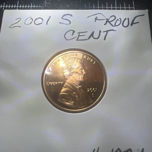 2001-S PROOF CENT - Picture 1 of 6