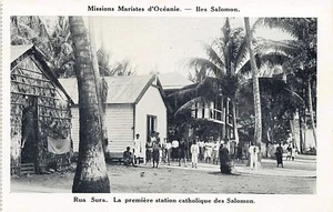 Solomon Islands - RUA SURA - The First Catholic Station in the Solomon Islands - - Picture 1 of 2
