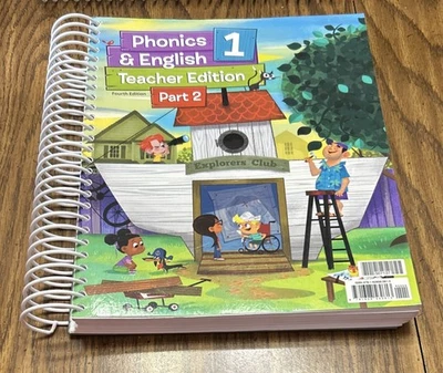 BJU Press Phonics and English 1, Teacher's Ed (4th ed) - Image 1 of 2