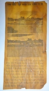 Rare - PSY OP LEAFLET # 3008 - Free Zone Hearts and Minds - Vietnam War - 44 - Picture 1 of 2