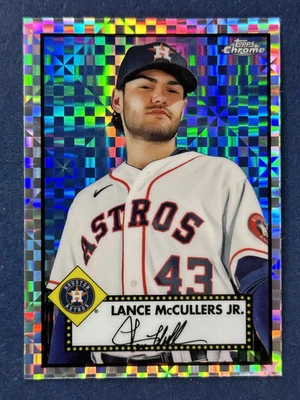 2021 Topps Chrome Platinum Xfractor #404 Lance McCullers Houston Astros - Image 1 of 2