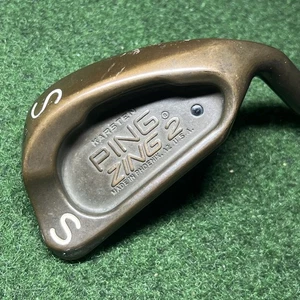PING Zing 2 Beryllium Copper BeCu Sand Wedge Black Dot JZ Stiff Steel SW - Picture 1 of 8