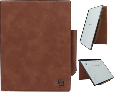 Leather Case for reMarkable 2 (10.3”) – Slim Folio Stand Cover with Pen Holder - Изображение 1 из 4