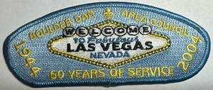 BSA Boulder Dam Area Council 1944-2004 60 Years of Service CSP/SAP SA-21 - Picture 1 of 1