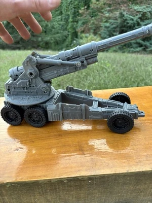 Juguete cañón obús de largo alcance 11,5" L plástico luces de trabajo sonidos gira gris Foto 1 de 4