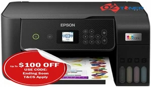 Epson Ecotank ET-2810/ET-2820 A4 Wi-Fi Inkjet Multifunction Printer ET2811 T522 - Picture 1 of 5