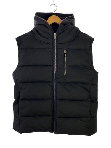Rick Owens Gilet piumino 46 Poliestere BLK RU02C7746 THD4