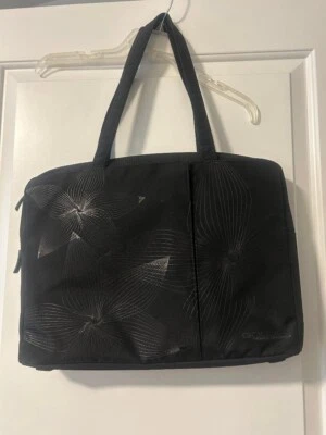 Golla G907 Móvil Laptop Tablet Funda Bolso Negro Floral Usado  Foto 1 de 4