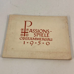 1950 German Passions-Spiele Die Passionsspiele in Oberammergau Deutschland mit Papier - Bild 1 von 18