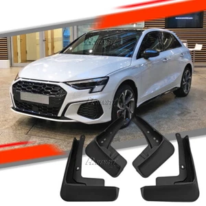 4x dirt catcher spray protection front rear for Audi A3 S-line / S3 8Y Hatch 20+ - Picture 1 of 2