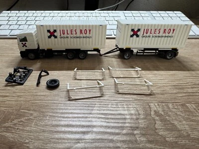 Albedo 1:87 Camion Volvo Jules Roy Groupe Schenker Rhenus Buono Stato Senza Ovp - Immagine 1 di 4