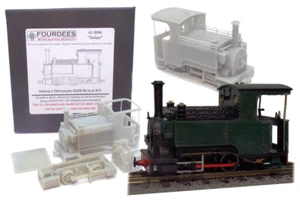 Fourdees Bagnall Steam Locomotive 'Solan' 009 / OO9 Kit for Kato chassis - Picture 1 of 10