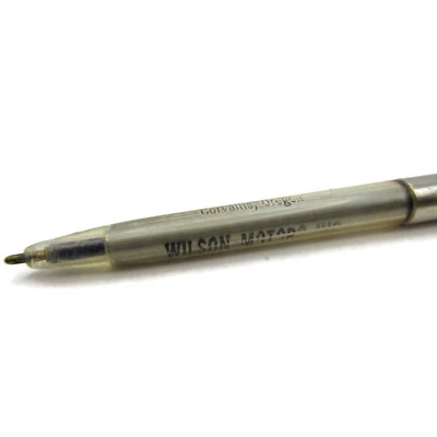Pluma publicitaria Corvallis Oregon Wilson Motors Inc. de colección Foto 1 de 4