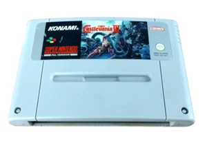 SNES Super Nintendo Super Castlevania IV - PAL EU Version (nur Kassette) - Bild 1 von 2