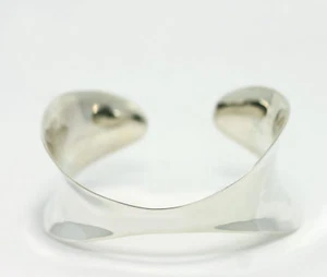 Robert Lee Morris RLM Sterling Silver Free form Graduated Cuff Bracelet 7" - Picture 1 of 6