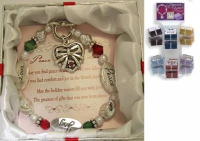 expresivamente suya pulsera navidad caja tarjeta cinta vacaciones se adapta a todas las navidades nuevo Foto 1 de 3