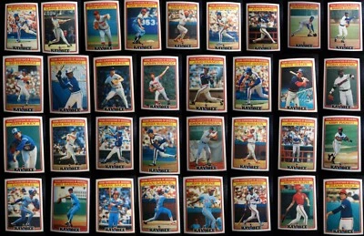 1986 KayBee KB Young Superstars Baseball Cards Complete Your Set You U Pick 1-33 - Image 1 of 2
