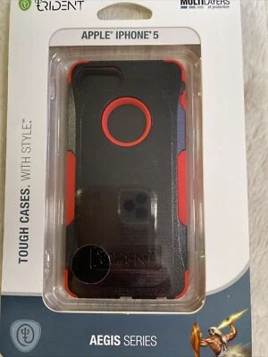 LOTE/ESTUCHE de 24 Funda Carcasa Trident Aegis Series "SLEEK ARMOR" iPhone 5 Negra Foto 1 de 4