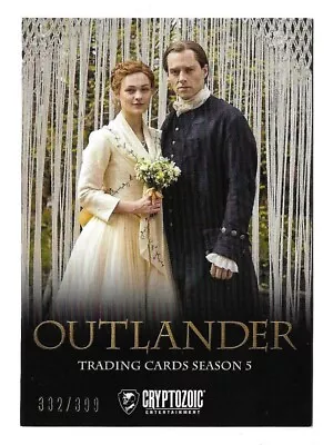 2023 Cryptozoic Outlander Season 5 Promo Card P7 Serial # 332/399 - Image 1 of 3
