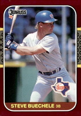 1987 Donruss Opening Day #179 Steve Buechele - Image 1 of 2