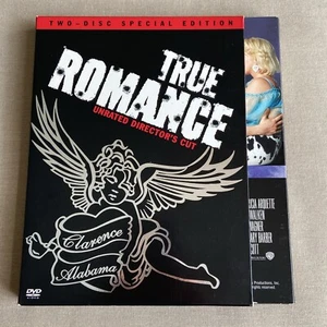 True Romance (DVD 2-Disc Unrated Directors 1993) W/ Slipcover Slater Hopper Pitt - Picture 1 of 12