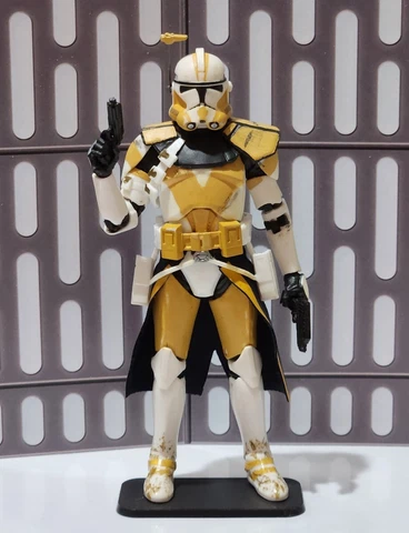 Custom Star Wars Black Series 13th Battalion Clone Commander Cover