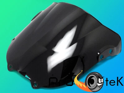 Honda CBR900RR 893 1994-1997 ABS negro humo doble burbuja parabrisas Foto 1 de 3