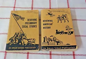 AMSCO SCHULPUBLIKATION REZENSION AMERIKANISCHER GESCHICHTE & VORLÄUFIGE SOZIALSTUDIEN - Bild 1 von 6