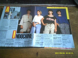 MAGAZINES TOP 50 ET SALUT INDOCHINE ARTICLES ET POSTERS NICOLAS STEPHANE SIRKIS - Imagen 1 de 9
