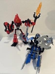 LEGO Bionicle Hero Villains Figures Lot Zamor, Shield, Torch, Helmet *READ* - Picture 1 of 15