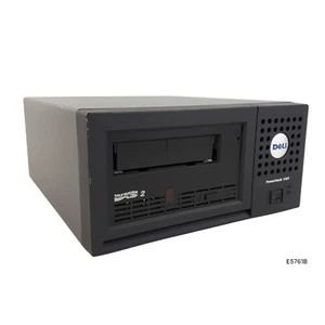 Dell PowerVault 110T External Tape Drive LT02-EX1  For Parts Untested E5761B - Picture 1 of 11