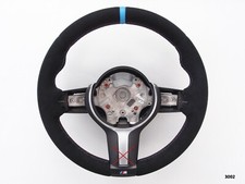 BMW F20 F22 F30 M-TECH M SPORT NEW ALCANTARA LEATHER SW THICK & SOFT BLUE mark