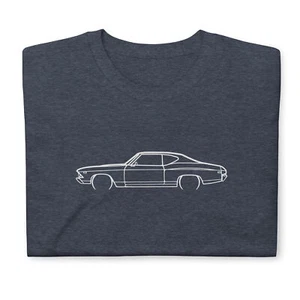 Softstyle T-Shirt für Chevrolet Chevelle SS 1969 Autobesitzer Geburtstag Geschenk - Bild 1 von 10