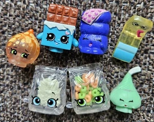 Moose SHOPKINS LOT of 7 Assorted Figures Various Seasons - Ultra RARE* (Gs) - Picture 1 of 3