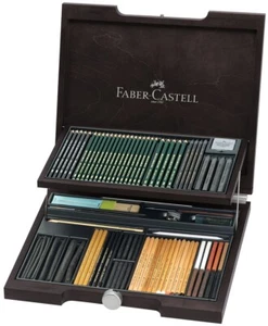 FABER CASTELL VALIGETTA ART GRAPHIC IN LEGNO 112971  COLLECTION - Imagen 1 de 3