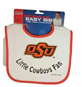 Oklahoma State Cowboys kleine Cowboys Fan Druckknopf Lätzchen auf McArthur Karte - Bild 1 von 12