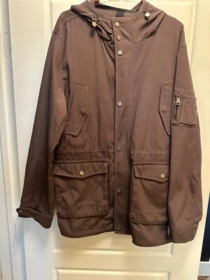 $425 Bugatchi Men’s Jacket Brown Field Jacket 3 in 1 Coat Hooded Size XL - Image 1 of 4