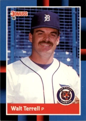 1988 Donruss Walt Terrell #91 - Image 1 of 2