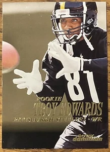 Troy Edwards 1999 SkyBox Dominion Rookie Karte #214 Steelers NFL RC kostenloser Versand - Bild 1 von 3