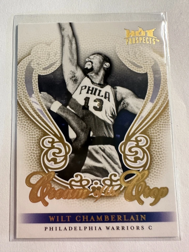 K92,799 - 2008-09 Hot Prospects Cream of the Crop #CC30 Wilt Chamberlain - Image 1 of 1