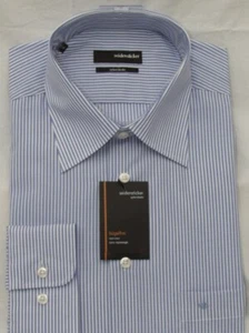 PEGATINA DE SEDA sin planchar azul/blanco rayas 1/1 brazo KW 44 NUEVO - XK - Imagen 1 de 1