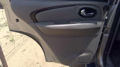 2004 Buick Rainier Driver Left Rear Inside Door Trim Panel Only Back Pewter 952 - Image 1 of 4