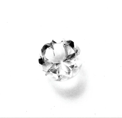 MUY BONITO TOPACIO BLANCO CORTE REDONDO 5mm Brasil vs grado Foto 1 de 2