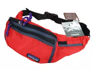 Deadstock 2001 Patagonia Hip Bolt Bag Pop Orange Made in USA - Bild 1 von 5