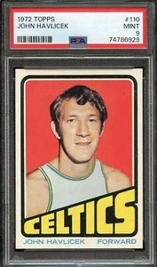 1972-73 Topps #110 John Havlicek PSA 9 Celtics Hof *ADT5824  - Bild 1 von 2