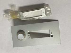 Door Bell Push Button Aluminium with Name Tag - Picture 1 of 2